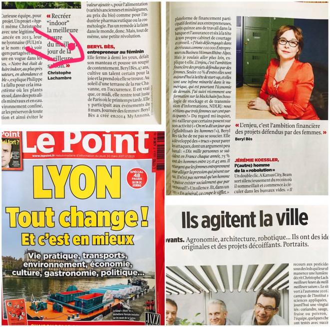 Le Point, l'ambition financière des projets féminins