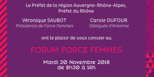 Forum force femmes 20 11 2018