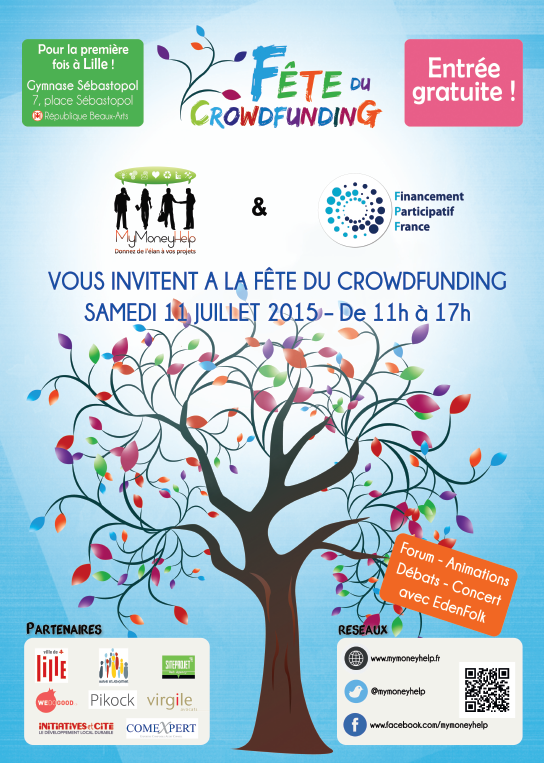 Affiche fete du cf a lille le 11 07 20151