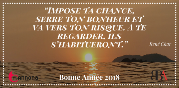 Bonne annee 2018