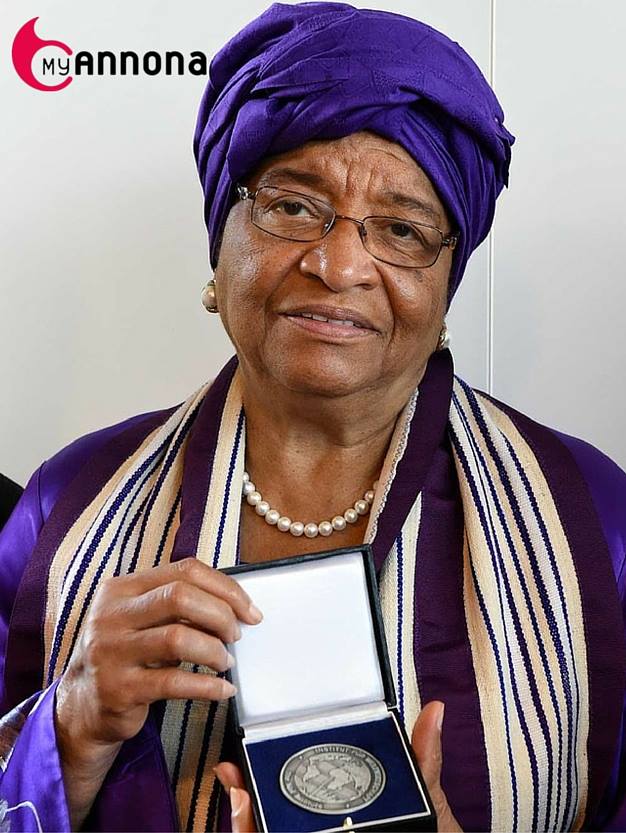 Femme du Jour n° 24 Ellen Johnson Sirleaf