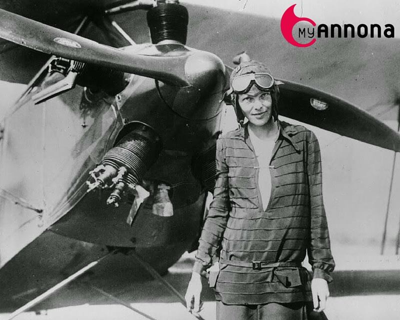 Femme du Jour Amelia Earhart