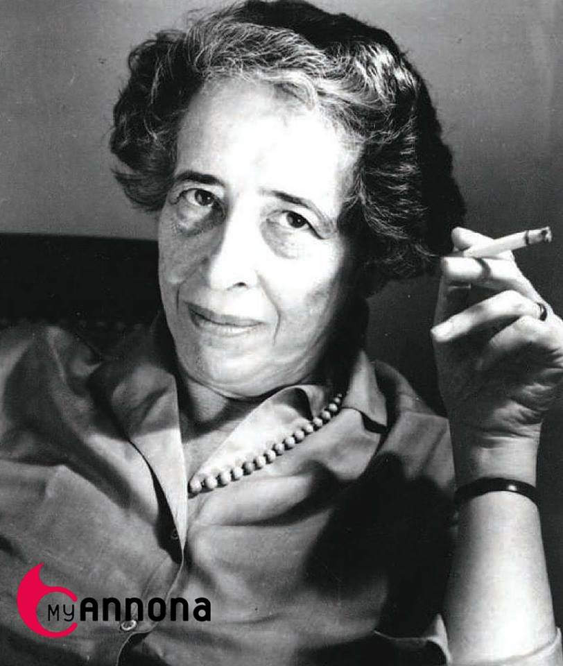 Femme du Jour Hannah Arendt