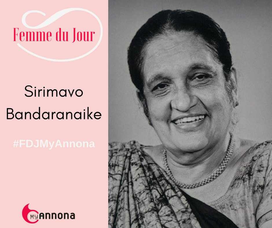 Femme du Jour Sirimavo Bandaranaike