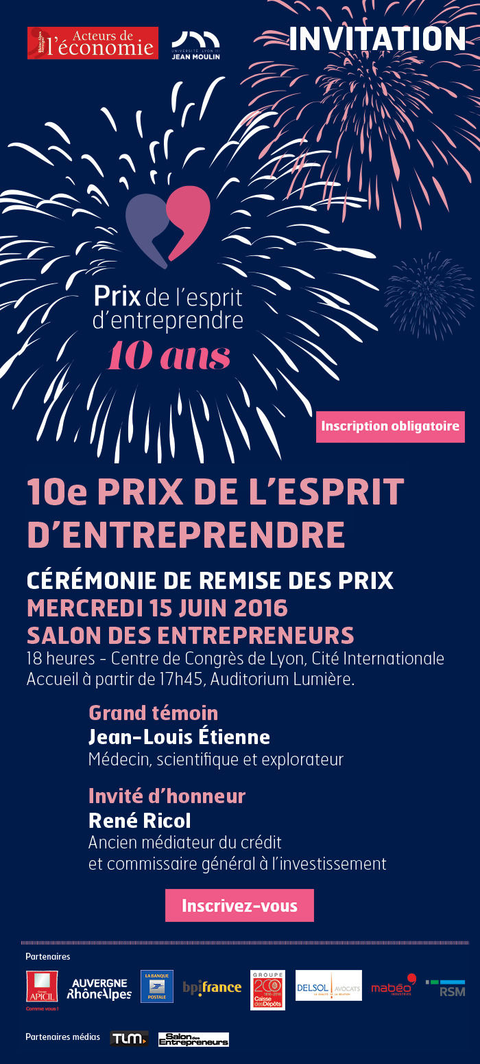 Invitation ceremonie prix 2016