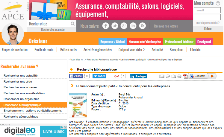 Lefinancementparticipatif apce