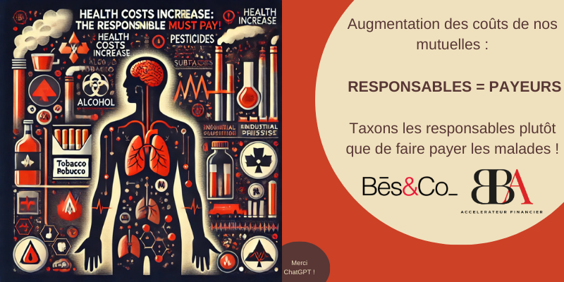 Augmentation des coûts de mutuelle :  RESPONSABLES = PAYEURS