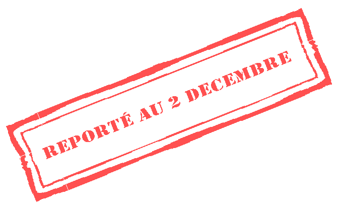 Reporte au 2 decembre