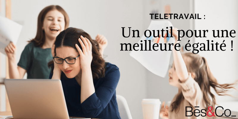 Télétravail et égalité hommes femmes