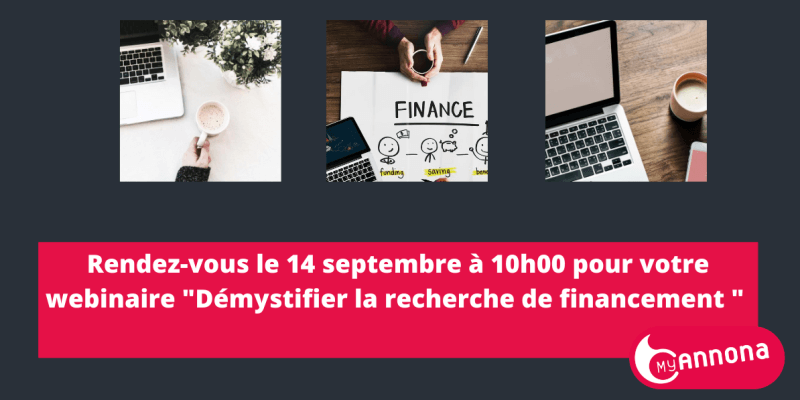 Recherche de financement : inscrivez-vous au webinaire gratuit